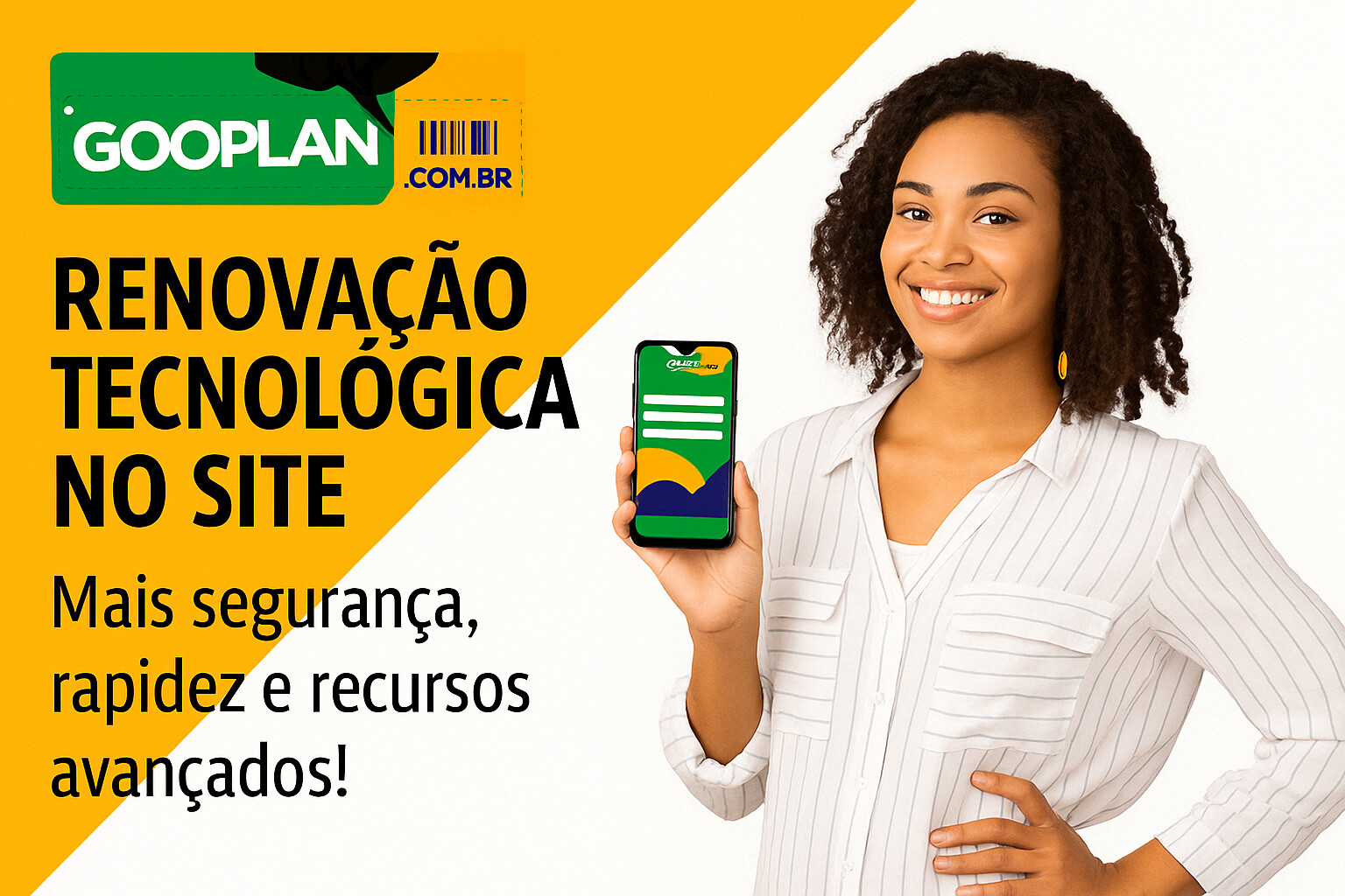 Gooplan ficou de cara nova: mais rápido, mais seguro e com recursos inteligentes