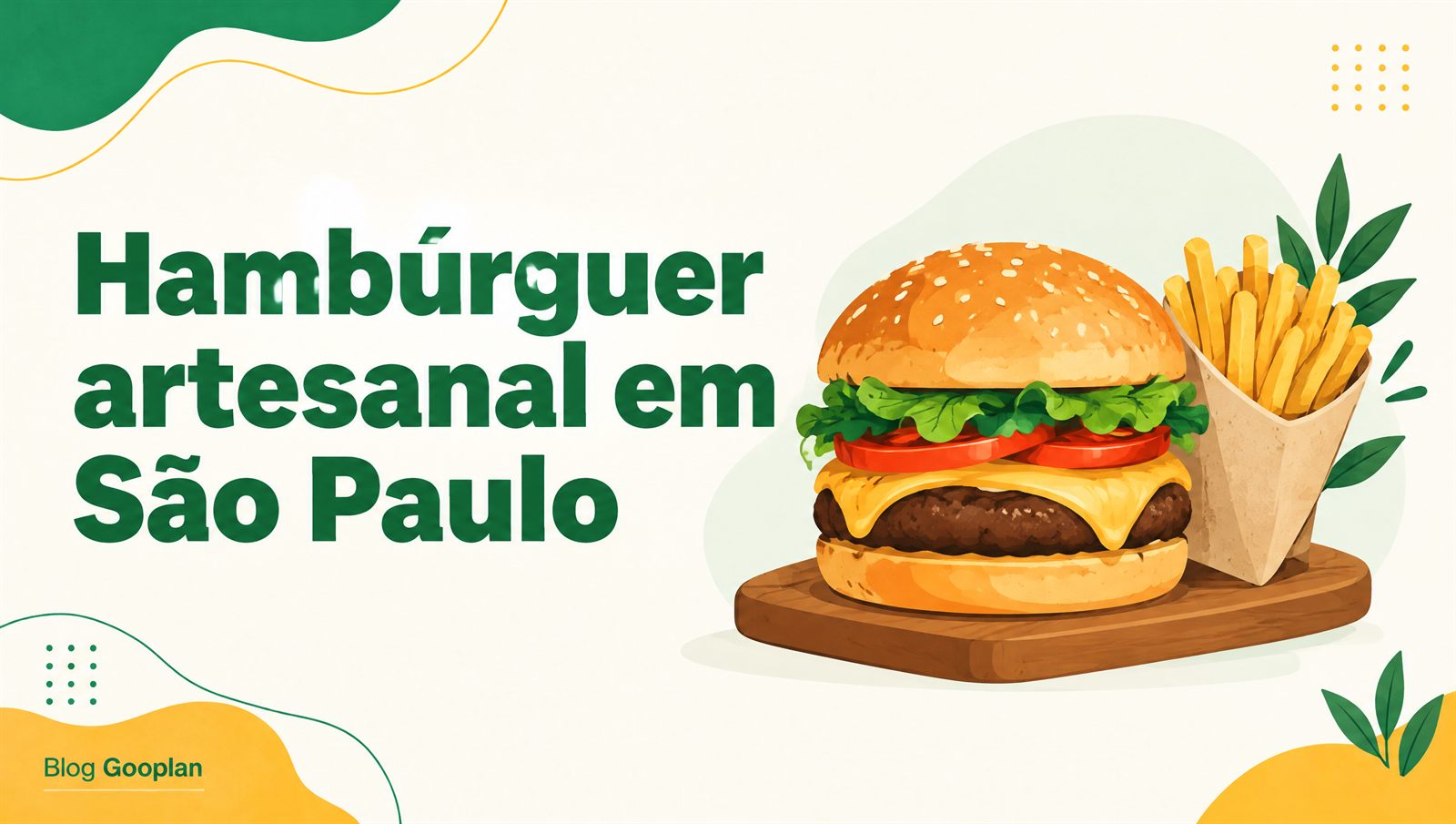 Hambúrguer artesanal em São Paulo