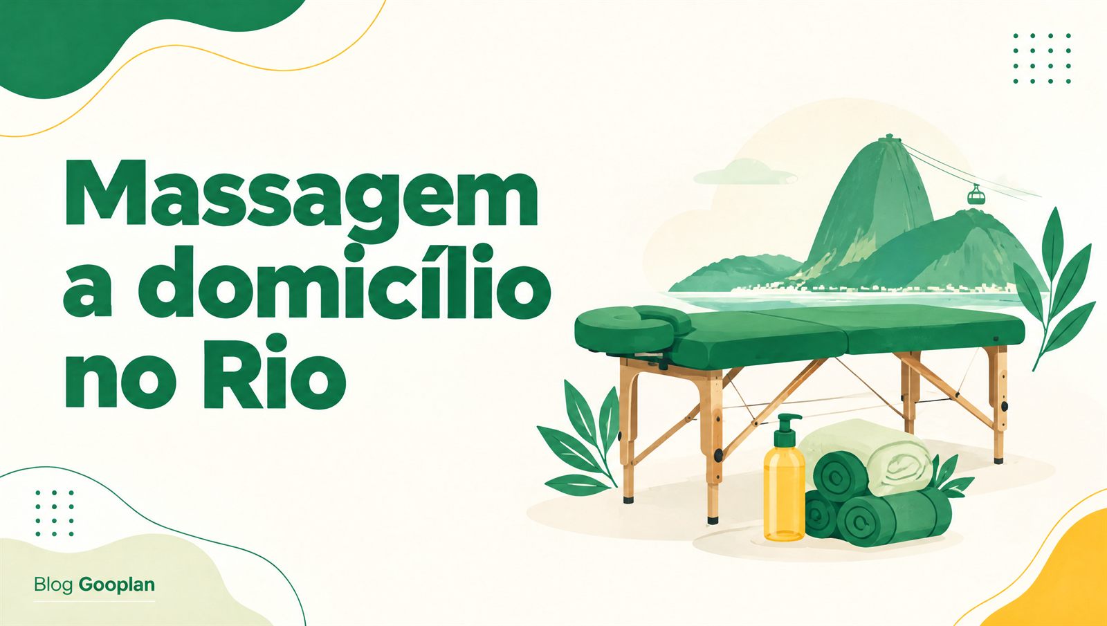 Massagem a domicílio no Rio de Janeiro: como funciona e o que combinar