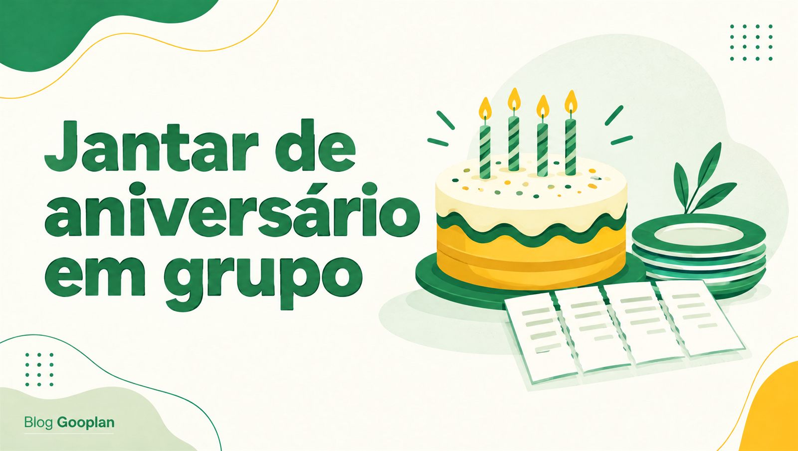 Jantar de aniversário em grupo: como organizar e dividir a conta sem briga