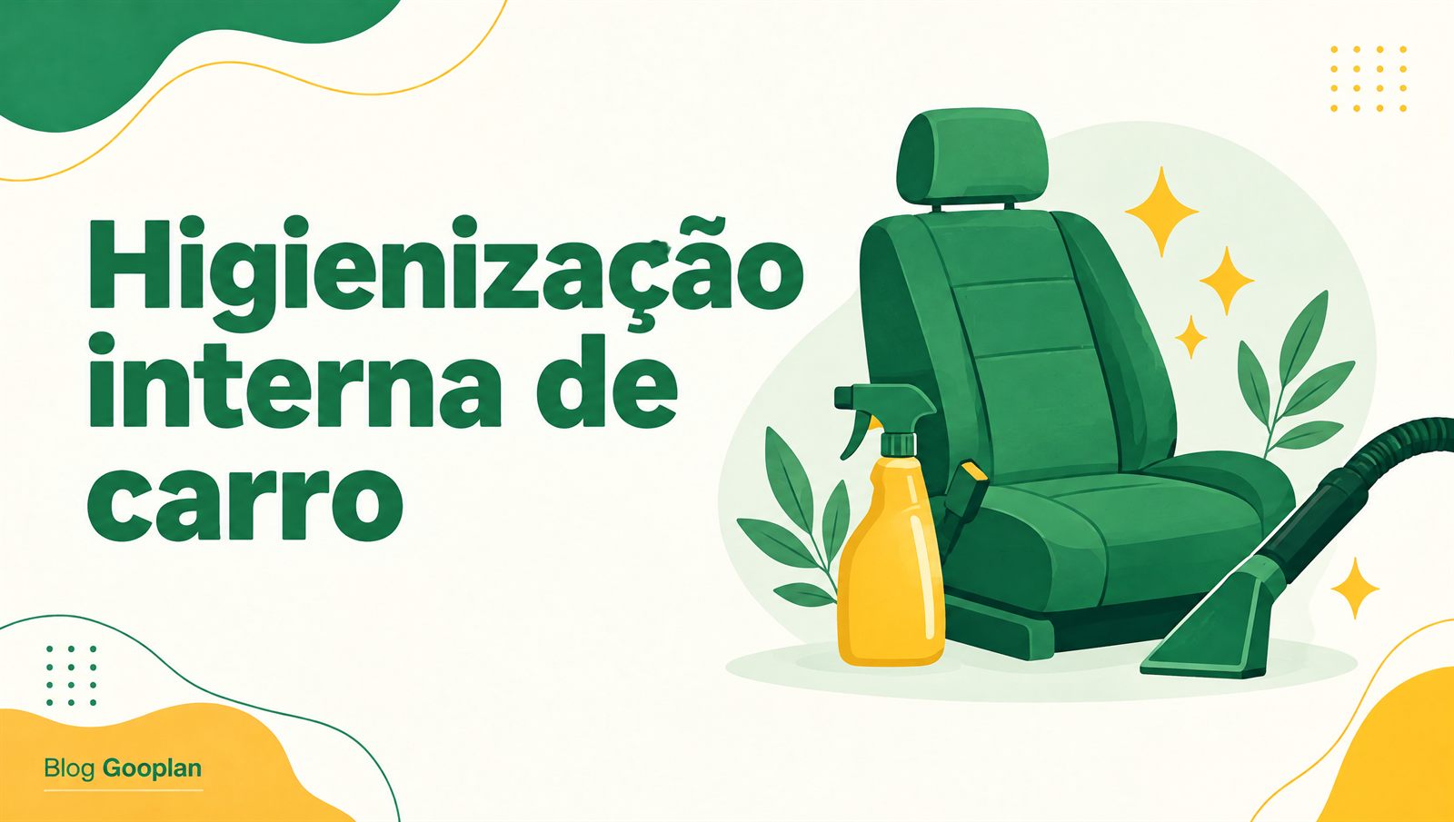 Higienização interna de carro: bancos e teto automotivo, quando fazer