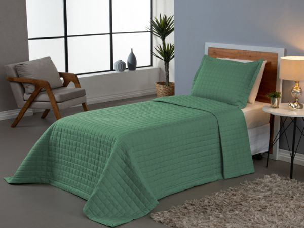 Kit 2 Pçs Cobre Leito Copacabana Matelado Solteiro