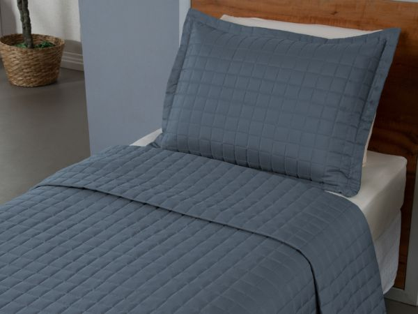 Kit 2 Pçs Cobre Leito Copacabana Matelado Solteiro