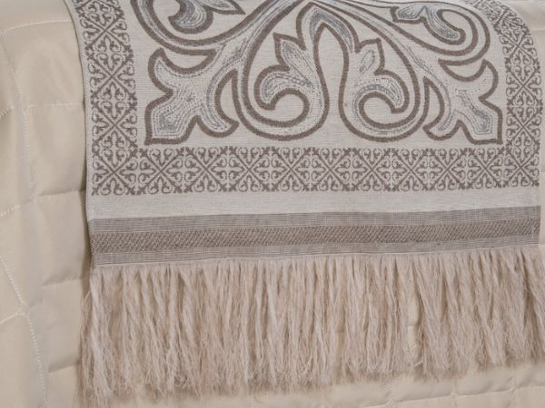 Kit 5 Pçs Peseira Grécia Jacquard King