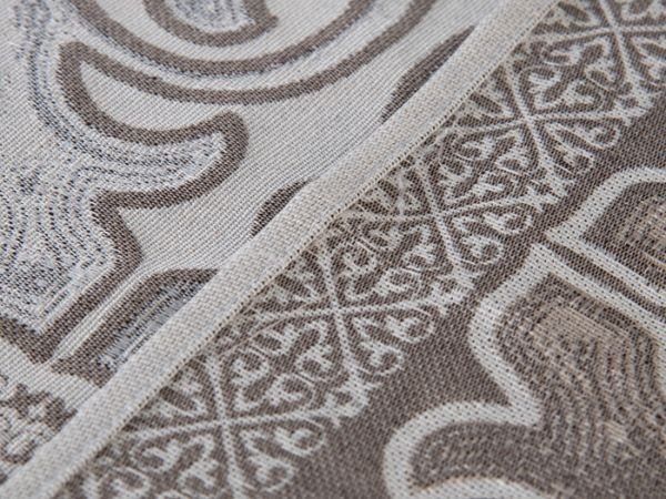 Kit 5 Pçs Peseira Grécia Jacquard King