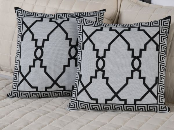 Kit 5 Pçs Peseira Grécia Jacquard King
