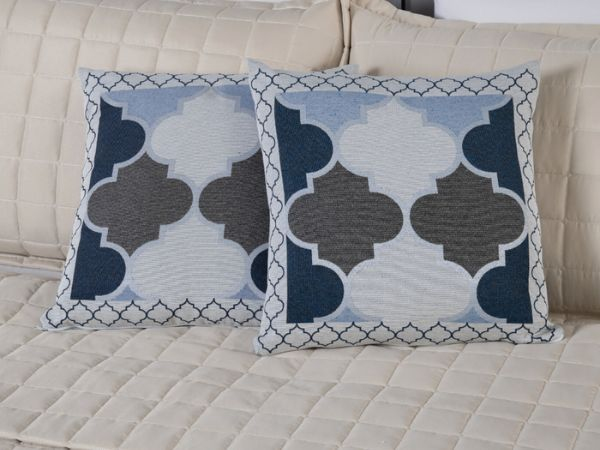 Kit 5 Pçs Peseira Grécia Jacquard King