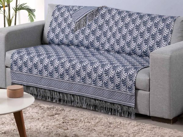 Manta Xale Para Sofá 1 Pç Luxor Jacquard