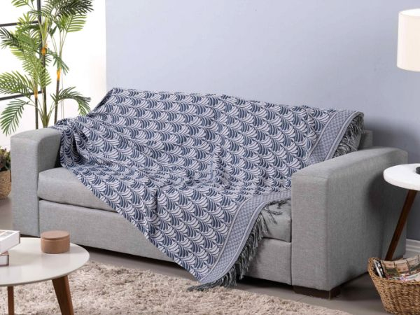 Manta Xale Para Sofá 1 Pç Luxor Jacquard