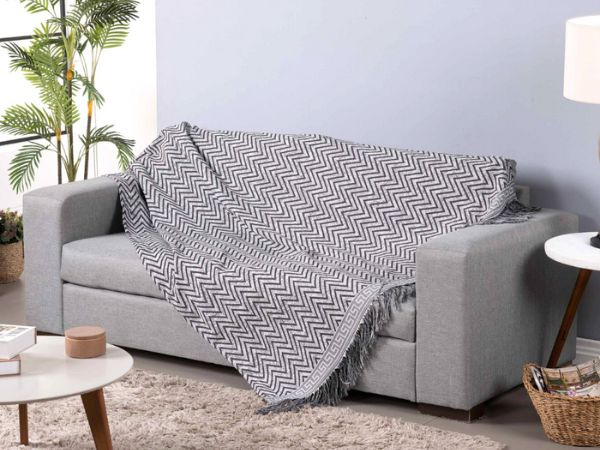 Manta Xale Para Sofá 1 Pç Luxor Jacquard