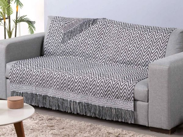 Manta Xale Para Sofá 1 Pç Luxor Jacquard