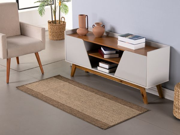 Tapete Passadeira Sisal Lancer 1 Peça Por Metro 66cm Largura