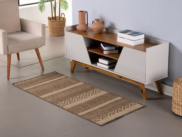 Tapete Passadeira Sisal Lancer 1 Peça Por Metro 66cm Largura