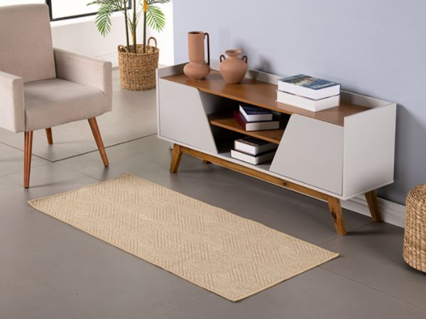 Tapete Passadeira Sisal Lancer 1 Peça Por Metro 66cm Largura