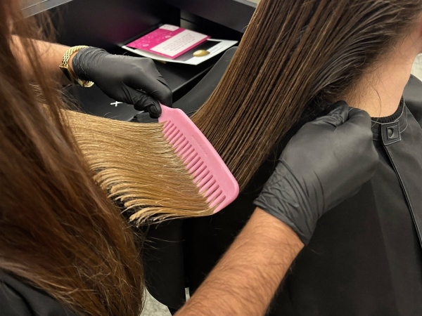 Selagem capilar no Maria’s Coiffeur
